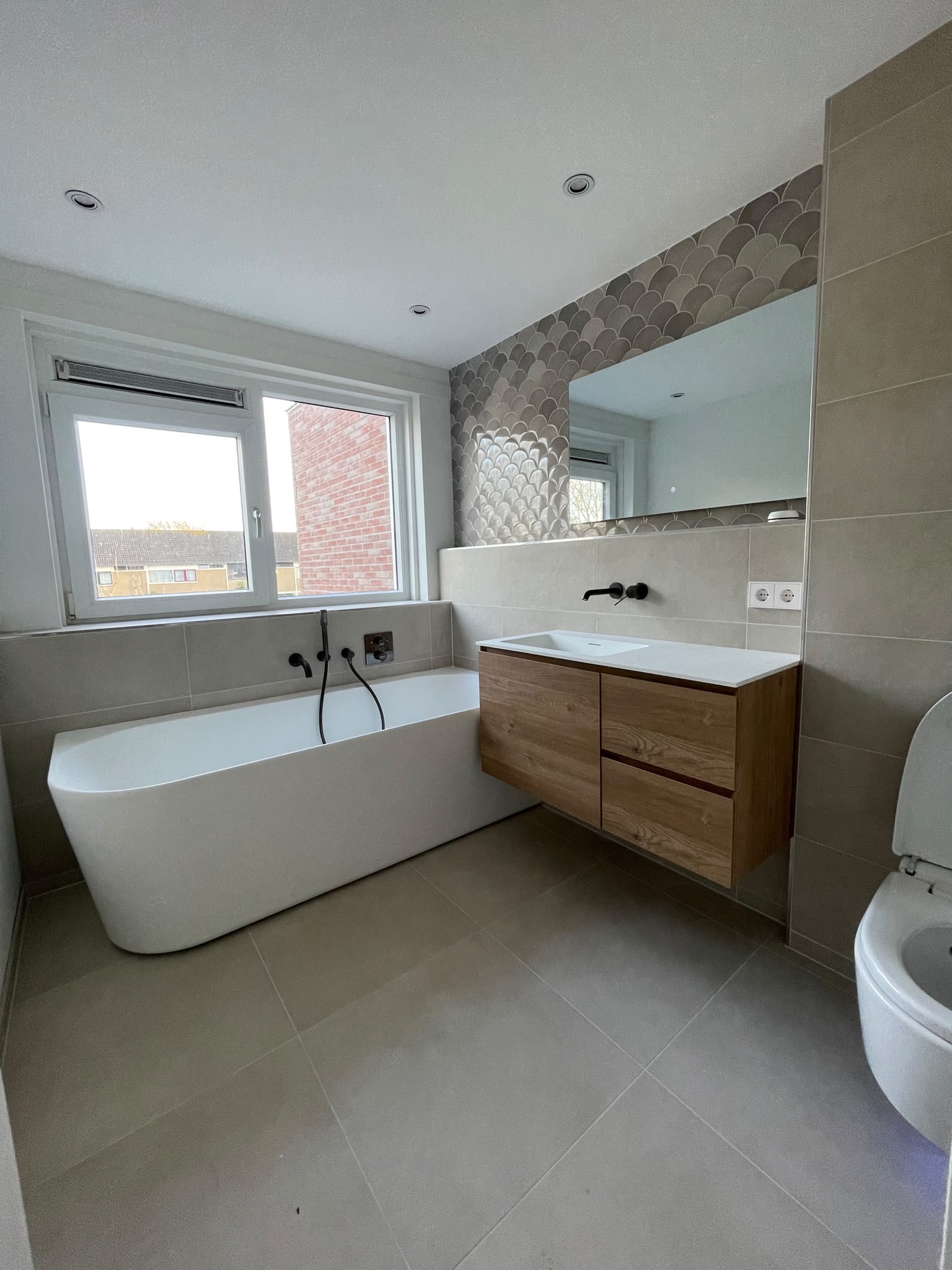 Eindresultaat badkamer & toilet