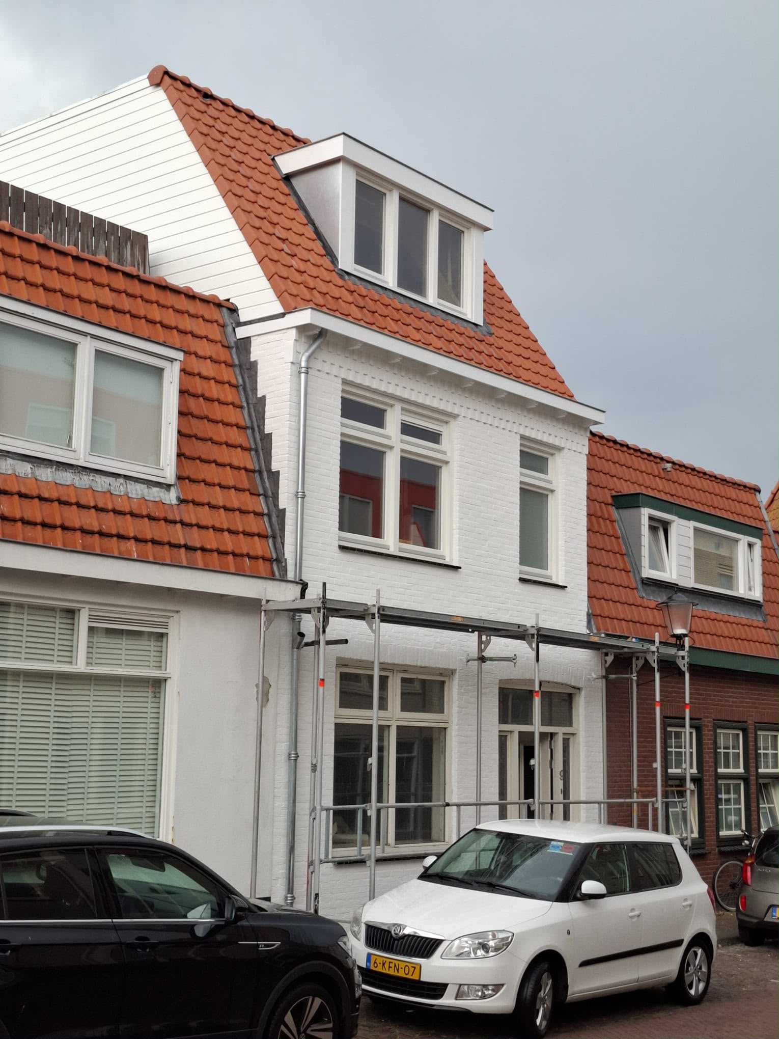 Dakopbouw & aanbouw - Opbouw met steiger