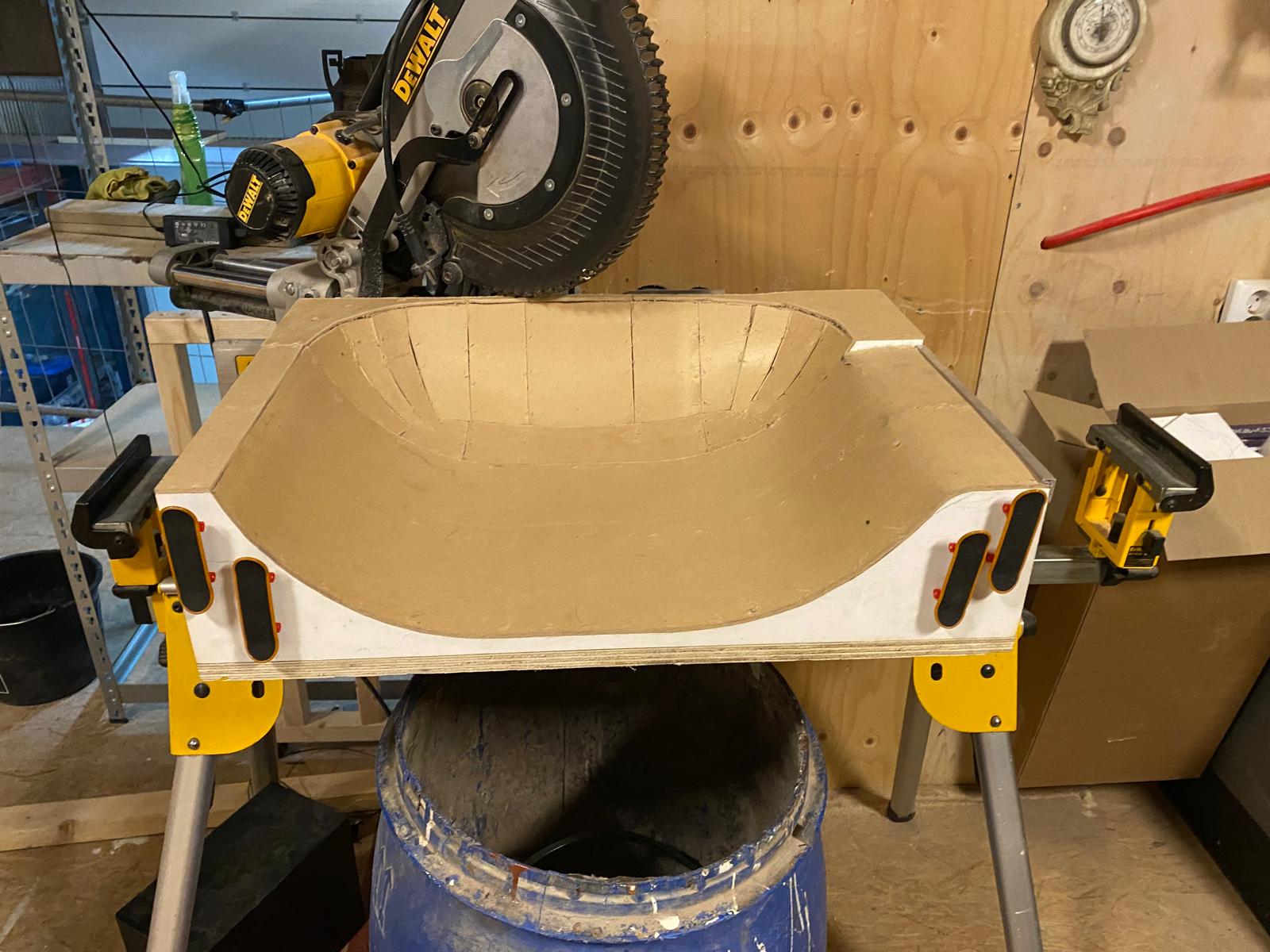 Maatwerk in hout - Mal transition